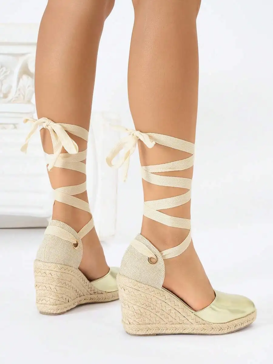 Metallic Cap Toe Espadrille We - Wedge Espadrille Women recensie en prijs