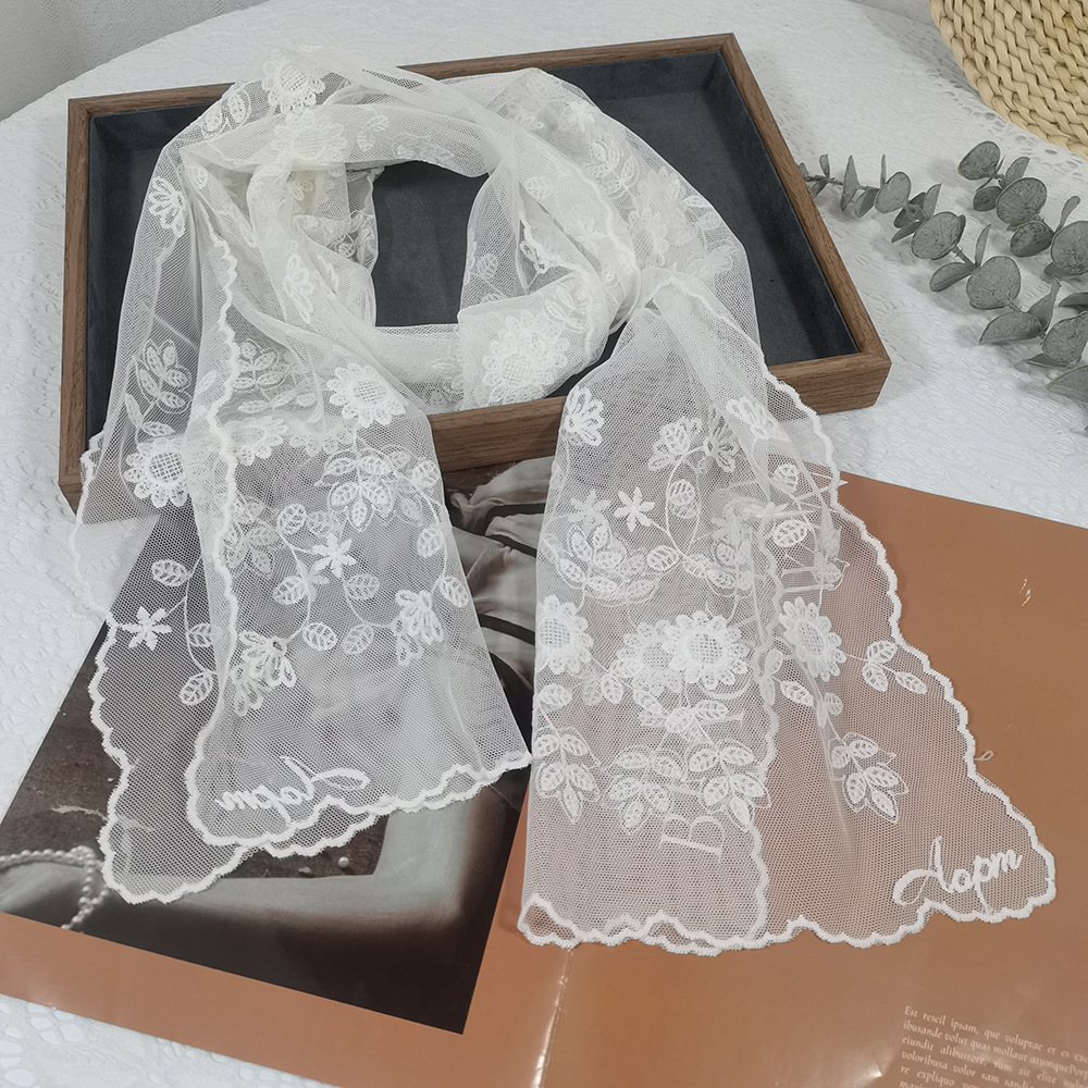 Lace Sunflower Silk Scarf Fair - Headband Summer Knit recensie en prijs