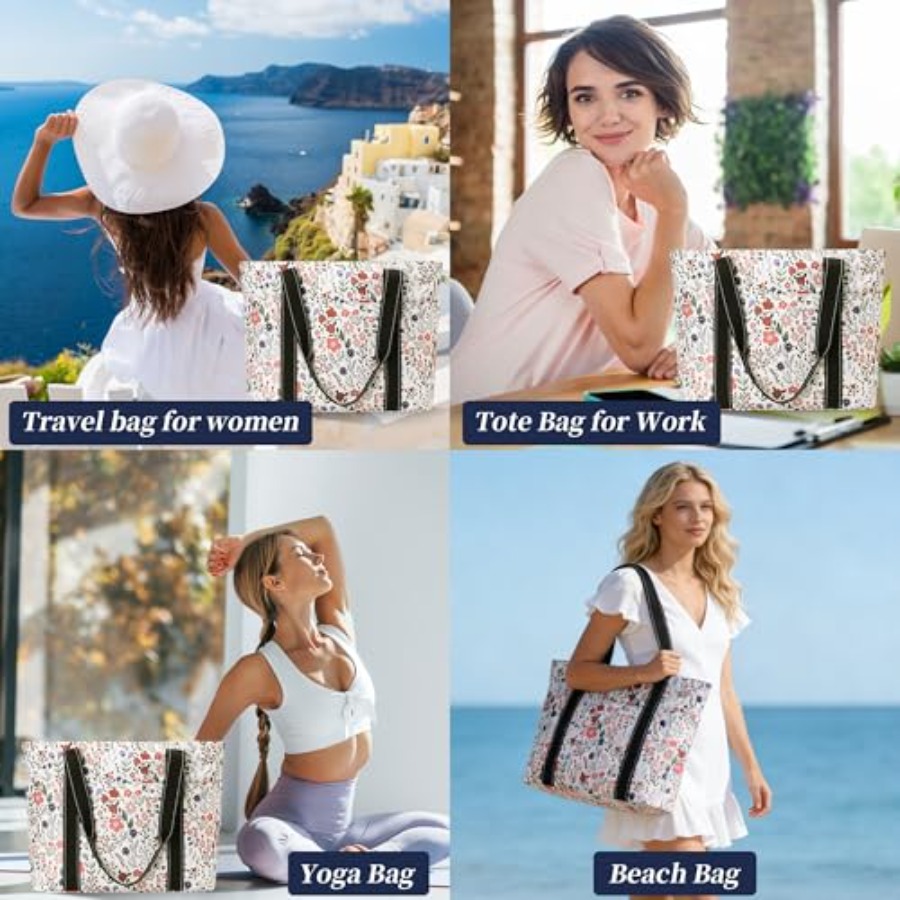 Tote Bag for Women with Laptop - Tote Bag Beach recensie en prijs