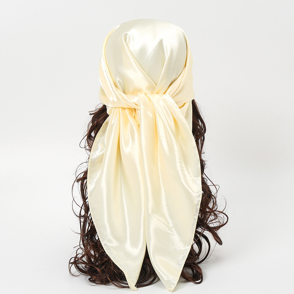 90cm Solid Colors Neckerchief  - Headband Summer Knit recensie en prijs