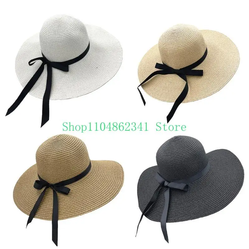 652F Elegant Floppy Straw Hat  - Hat Floppy Wide recensie en prijs