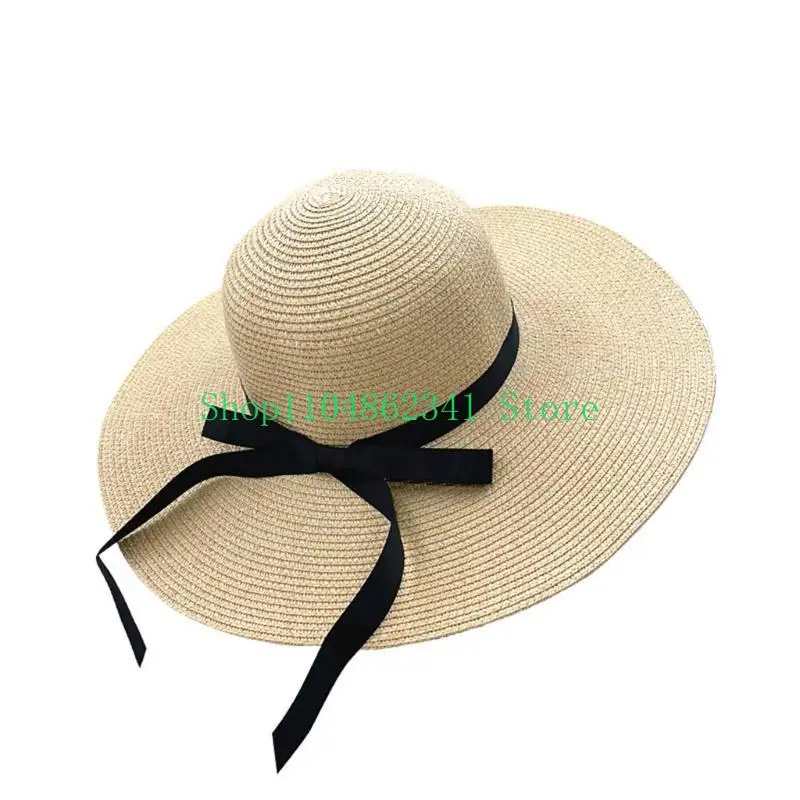 652F Elegant Floppy Straw Hat  - Hat Floppy Wide recensie en prijs